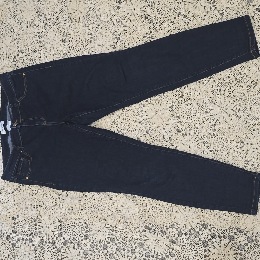 Lane Bryant Indigo Denim Mid-Rise Skinny Jean Sz 14